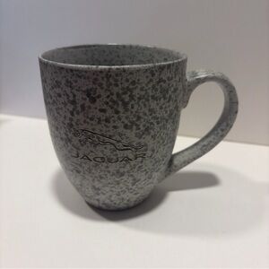 Jaguar Gray Speckled Coffee Mug